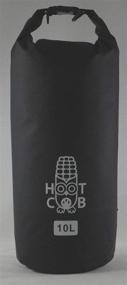 img 4 attached to 🌊 Hoot Cob 10L Waterproof Roll Top Dry Bag - Ultimate Protection for Kayaking, Canoeing, Beach, Rafting, Boating, Hiking, Camping, Fishing