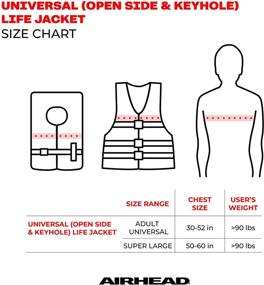 img 1 attached to 🌊 Stay Protected on the Water with Airhead Type II Keyhole Life Jacket in Various Colors