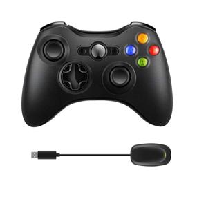 img 4 attached to Xbox 360 Wireless Controller Dual Vibration Ergonomically