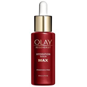 img 4 attached to 💧 Откройте для себя мощь сыворотки Olay Regenerist MAX Hydration - обогащенной гиалуроновой кислотой для продолжительного увлажнения, 1,3 унции.