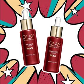 img 2 attached to 💧 Откройте для себя мощь сыворотки Olay Regenerist MAX Hydration - обогащенной гиалуроновой кислотой для продолжительного увлажнения, 1,3 унции.