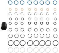 🔧 набор для ремонта утечки масла в топливной системе 6.0l powerstroke с усовершенствованными уплотнениями и сальниками форсунок для высокой производительности. логотип