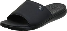 img 4 attached to 👞 Stylish Comfort: FitFlop Men's Midnight Slide Sandal - Your Ultimate Footwear Companion