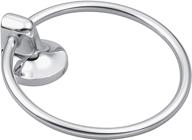 🛁 enhance your bathroom décor with moen bp5886ch aspen small chrome towel ring logo