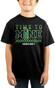 img 3 attached to Minecraft Video Youth Sleeve Shirt XS