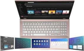 img 4 attached to ASUS VivoBook S15 S532 Thin & Light Laptop - Intel Core i5-10210U, 8GB RAM, 512GB SSD - Windows 10 Home, Pink Metal - S532FA-DH55-PK