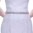ulapan wedding silver rhinestones diamond women's accessories in belts logo