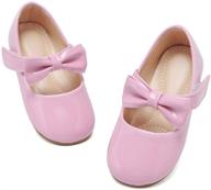 dndgzx01 👧 toddler girls' ballerina shoes logo