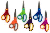 emraw pointed stainless scissors comfort logo