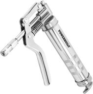 💪 powerbuilt 648755 mini-pistol grease gun: compact and powerful lubrication tool for precision greasing logo