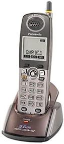 img 2 attached to Enhance Your KX-TG5500 Cordless Phone System with the Panasonic KX-TGA550M Accessory Handset