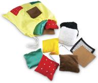 👶 educational insights teachable touchables textured beanbags squares: sensory toys for toddlers and preschoolers, set of 20, ages 3+ logo
