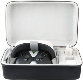img 4 attached to 🎮 Optimized Khanka Hard Travel Case for Oculus Go Standalone Virtual Reality VR Headset with Gaming Remote Controller Compatibility