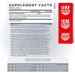img 3 attached to 💪 Enhanced Thermogenic Supplement - Betancourt Nutrition Ripped Juice EX2: DMAA-Free Capsules for Energy Boost & Optimal Fat Burning - 60 ct.