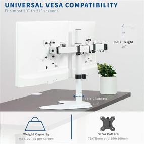 img 2 attached to VIVO Free Standing Heavy Duty Adjustable STAND V002FW