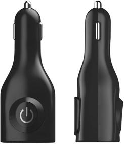 img 2 attached to 🔌 Elepower 2 Pack 2-in-1 Dual USB Wall Car Charger Adapter with Foldable Plug - Compatible with iPhone 12 11 XS Pro MAX 8 7 Plus, iPad 10.2 Air 4 Mini 5, Galaxy S21 20 Ultra 10 9 Plus/Google - Black