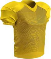 🏈 champro youth stretch football practice jersey for boys - time out логотип