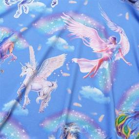 img 1 attached to 🦄 Sleeveless Unicorn Dresses: Perfect Little Clothes for Girls' Clothing and Dresses