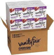 🍽️ everyday vanity fair premium paper napkin 960 count - extra absorbent dinner napkin ideal for messy meals logo