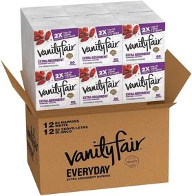 img 4 attached to 🍽️ Everyday Vanity Fair Premium Paper Napkin 960 Count - Extra Absorbent Dinner Napkin ideal for Messy Meals