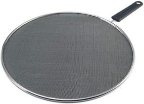 img 3 attached to 🔥 Farberware Professional Stainless Steel Odor Absorbing Splatter Screen, 13-Inch: Effortless Kitchen Cleanup Made Easy