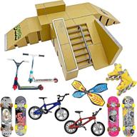 🛹 ramp set for finger skateboards: toy for remote control, play vehicles, finger boards, and finger bikes логотип