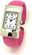 🐍 wincci ladies snakeskin leather bangle cuff watch with small rectangle shape and white dial - elegant timepiece logo