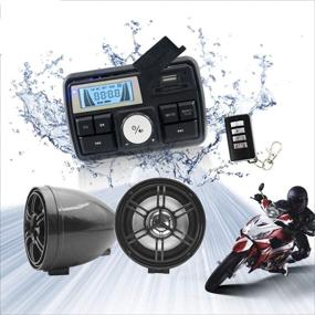 img 4 attached to Motorcycle Waterproof Anti Theft Bluetooth Speaker