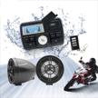 motorcycle waterproof anti theft bluetooth speaker logo
