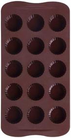 img 2 attached to 🍫 Webake Silicone Chocolate Molds - Perfect for Candy, Jello, Keto Fat Bombs, and Peanut Butter Cups - Pack of 2