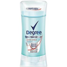 img 4 attached to 🌬️ Degree Women Antiperspirant Deodorant Stick Active Shield 2.6 oz: Pack of 12 – Long-lasting Odor & Sweat Protection