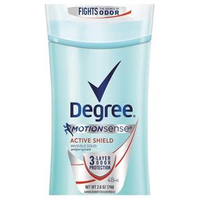 img 2 attached to 🌬️ Degree Women Antiperspirant Deodorant Stick Active Shield 2.6 oz: Pack of 12 – Long-lasting Odor & Sweat Protection