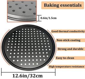 img 3 attached to Non Stick Carbon Bakeware Kitchen Restaurant