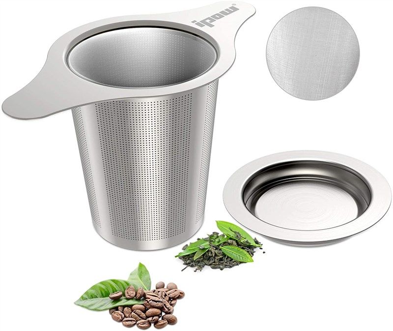IPOW Upgraded Stainless Infuser Strainer logo