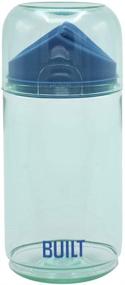 img 4 attached to 🔵 BUILT 12oz Tidbit On-The-Go Snack Container in Blue Tint - #5269892