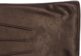 img 2 attached to EEM Classic Leather Available Genuine Men's Accessories for Gloves & Mittens