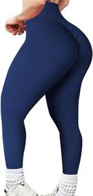 img 4 attached to Lifting Leggings Scrunch Brazilian Workout Sports & Fitness in Other Sports