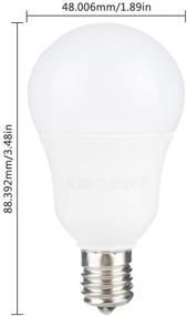 img 3 attached to 💡 Dazzling Dimmable Slender Chandelier Lighting: The Perfect Equivalent!