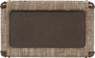 🎶 crosley cr3028a-ha charlotte vintage portable bluetooth speaker: unleashing nostalgia with havana touch logo