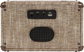 img 1 attached to 🎶 Crosley CR3028A-HA Charlotte Vintage Portable Bluetooth Speaker: Unleashing Nostalgia with Havana Touch