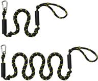 🚤 bungee dock lines & ropes stretchable shock cords for pwc & boats - 2pack logo