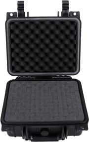 img 1 attached to 📟 CASEMATIX 11 inch Waterproof Airtight Fishfinder Case for Garmin Striker 4 GPS Fish Finder & More - Includes Accessories, Case Only