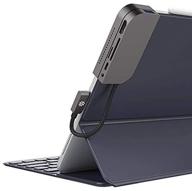 🔌 kanex 6-in-1 usb-c hub for apple ipad pro 11/ipad pro 12.9 (2018) - space grey, with 4k hdmi, sd/micro sd card reader, usb 3.0, 3.5mm jack, usb-c charging, aluminum logo