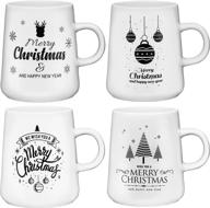 🎄 decorative christmas ceramic cappuccino food service equipment & supplies logo