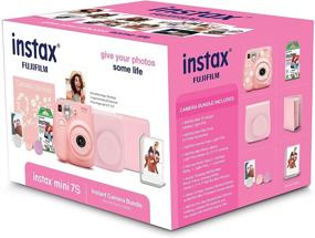 img 2 attached to FUJIFILM Instax Mini 7s 📷 Camera Bundle - Light Pink, Instant Photography