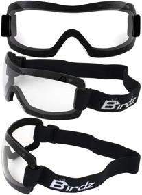 img 1 attached to Birdz Skydiving Snowboarding Motorcycle Goggles