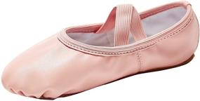 img 4 attached to Stelle Ballet Toddler Little Slippers Girls' Shoes in Athletic