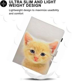 img 1 attached to 🐱 Dteck Multi-Angle Smart Case for iPad 2/3/4 - Cat Design - Full Body Protection & Auto Sleep/Wake