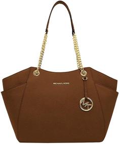 img 1 attached to 👜 Women's Handbags & Wallets - Michael Kors Jet Travel Tote in Totes