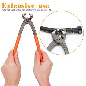 img 3 attached to 🛠️ Tube Clamp Plier Crimper Tool and PEX Pipe Cutter for 1/8 inch-1 1/4 inch Tube with 20PCS 1/2-inch, 10PCS 3/4-inch Stainless Steel Clamps